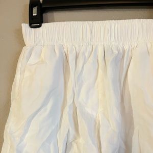 Forever 21 white flowy shorts